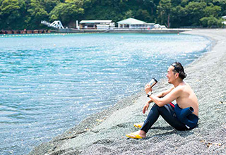 ダイビングインストラクター 藤原歩さん